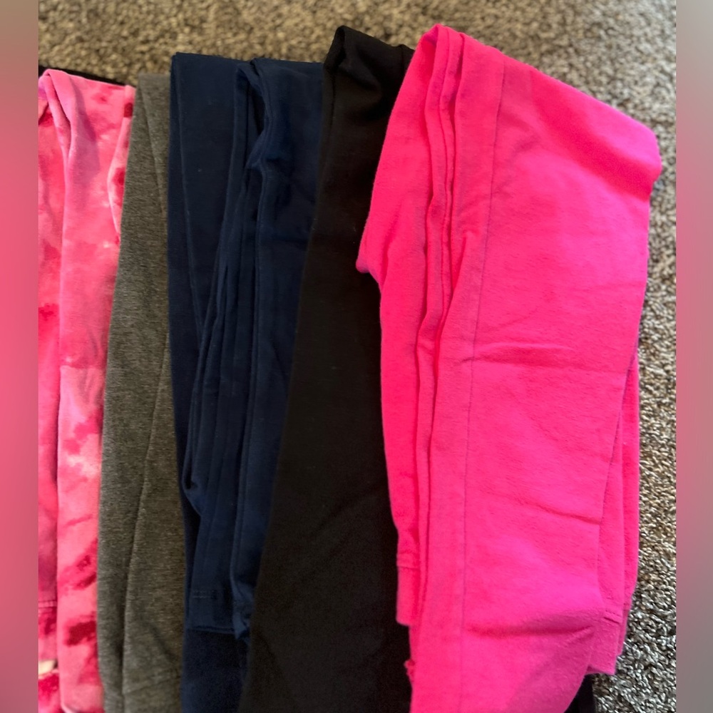 10 Pairs of Girls’ Leggings Sz 10/12 - Picture 2 of 8